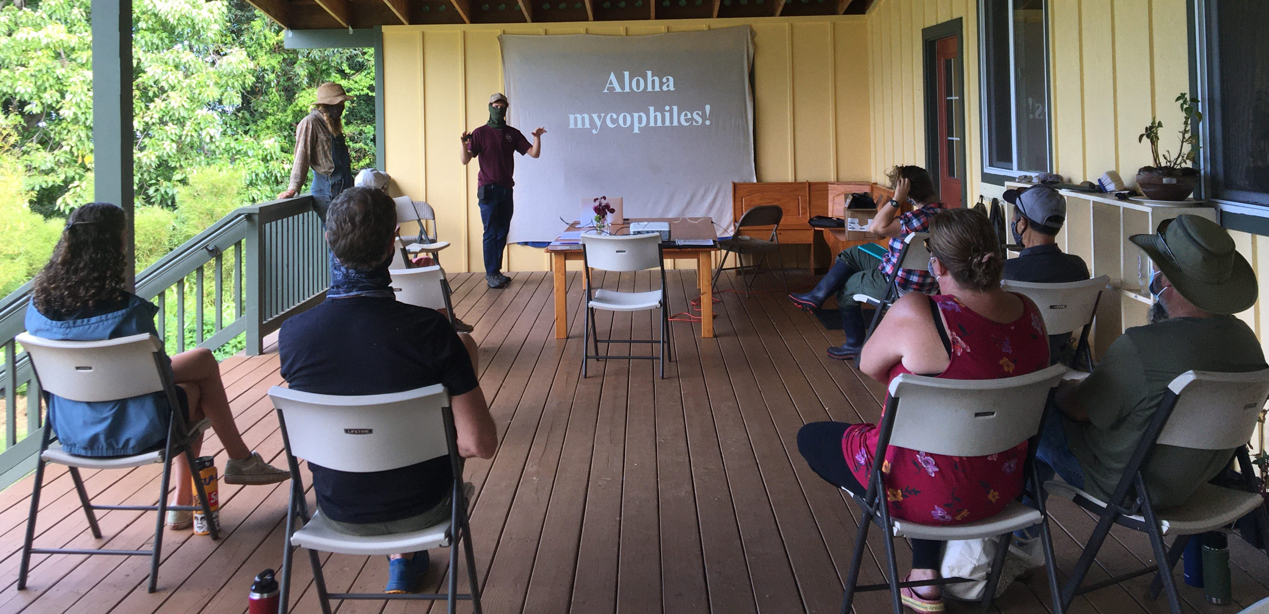 teaching mushroom workshop